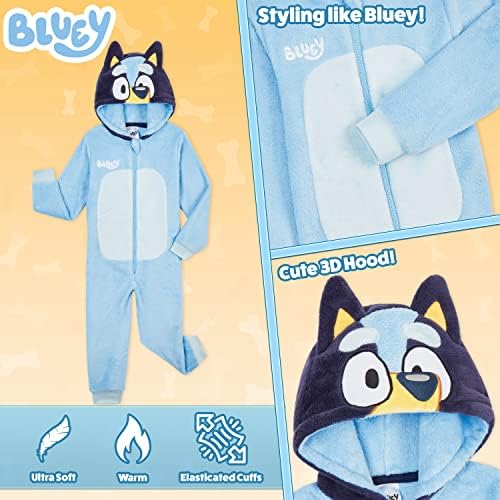 Bluey Fleece Jumpsuit for Boys