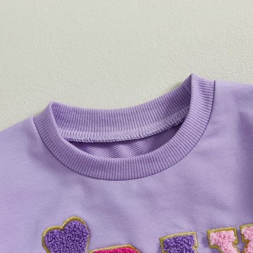 SAYOO Baby Girl Birthday Outfit Set Fall Princess 2Pcs