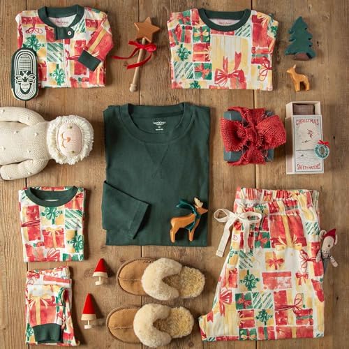 Burts Bees Family Christmas Pajamas - Cozy Festive