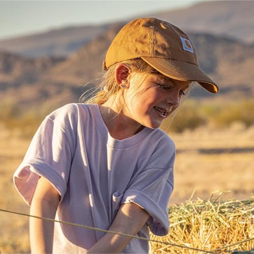 Carhartt Kids Signature Canvas Baseball Cap 1