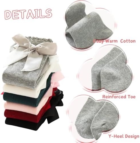 Dynamic Style Baby Girl Knee High Socks