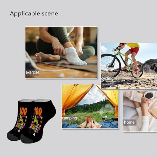100 Days Smirk Womens Socks