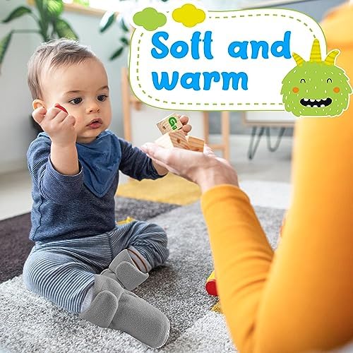 Adjustable Soft Fleece Baby Boots