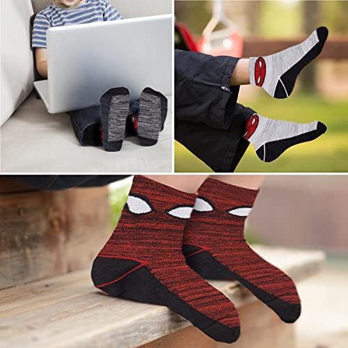 Marvel Spiderman Boys Socks 10-Pack