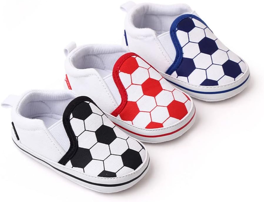 Clowora Unsex Baby Boys Girls Canvas First Walkers Shoes