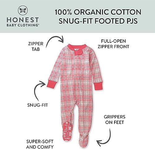 Honest Baby Organic Kids Pajamas