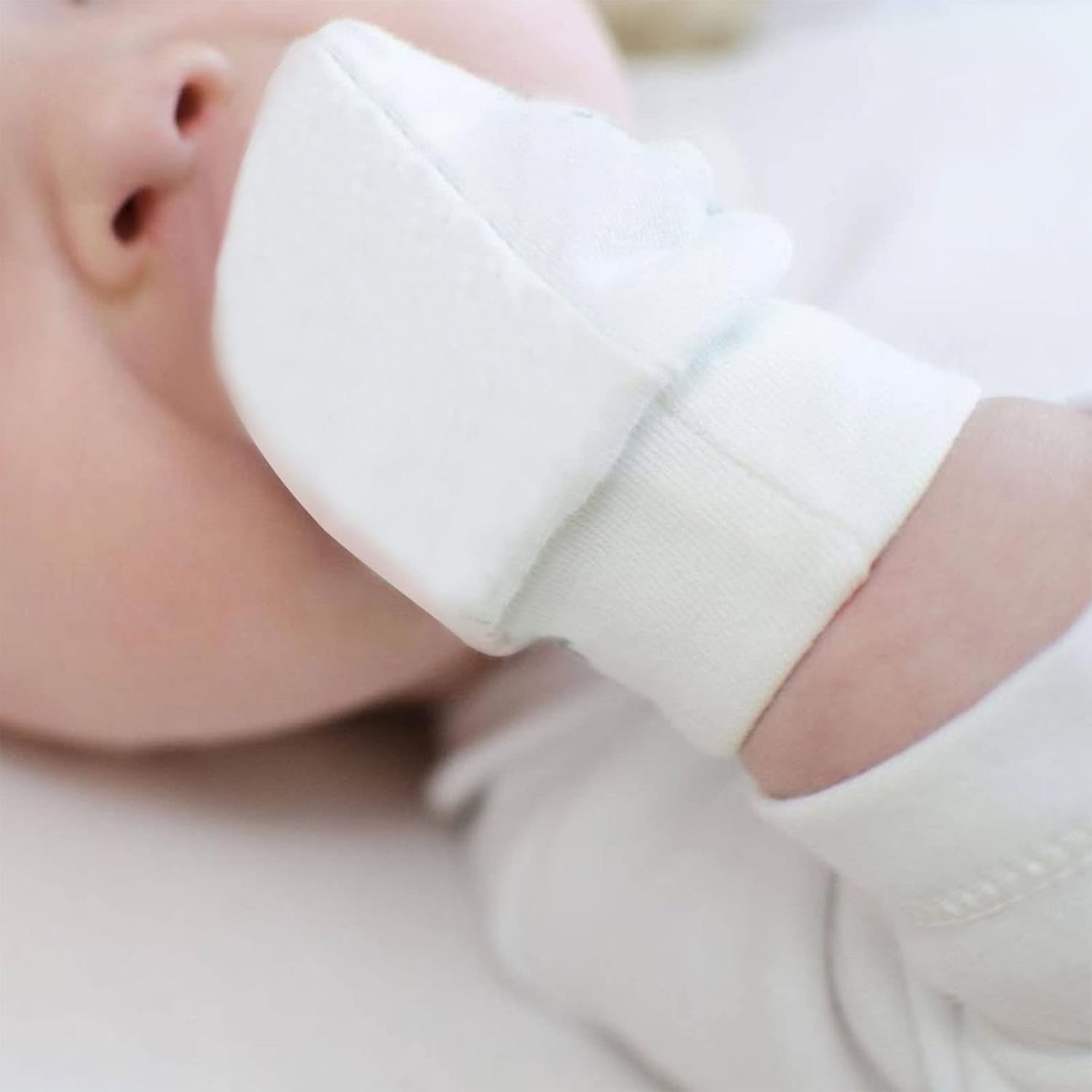 Baby Mittens No Scratch Soft Gentle Safe for Infants