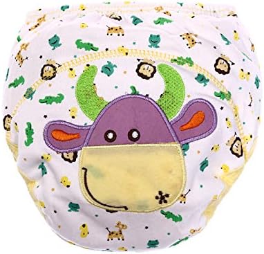 Cotton Training Pants for Toddler Girls Waterproof 4-Layer Soft Potty Training