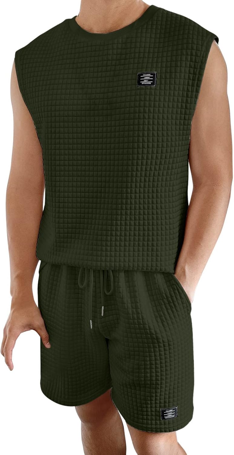 Active Sporty Outfit Set for Men - Summer