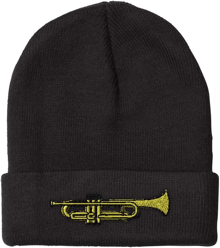 Speedy Pros Music Trumpet Beanie Unisex Winter Hat