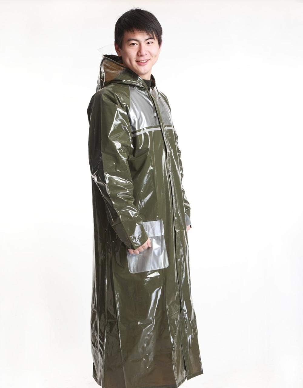 SVNH Foldable raincoat for Men Women Travel Camping Red