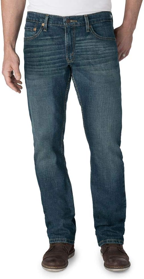 Levi Strauss Signature Gold Mens Straight Fit Jeans Comfort Style