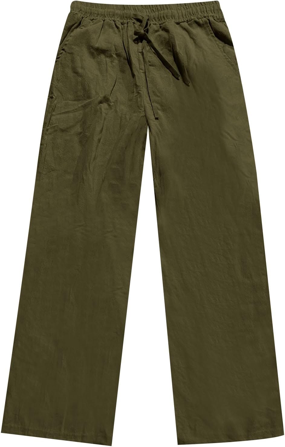 Mens Lightweight Cotton Linen Pants