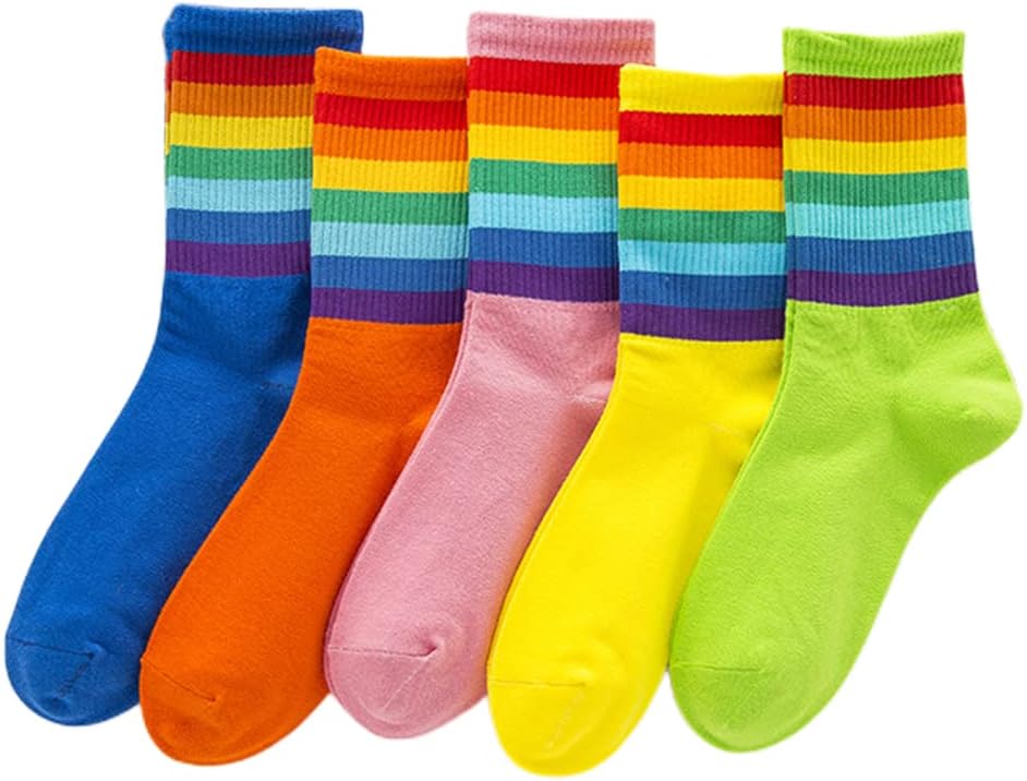 colorfulComfort Ankle Socks Two Stripes