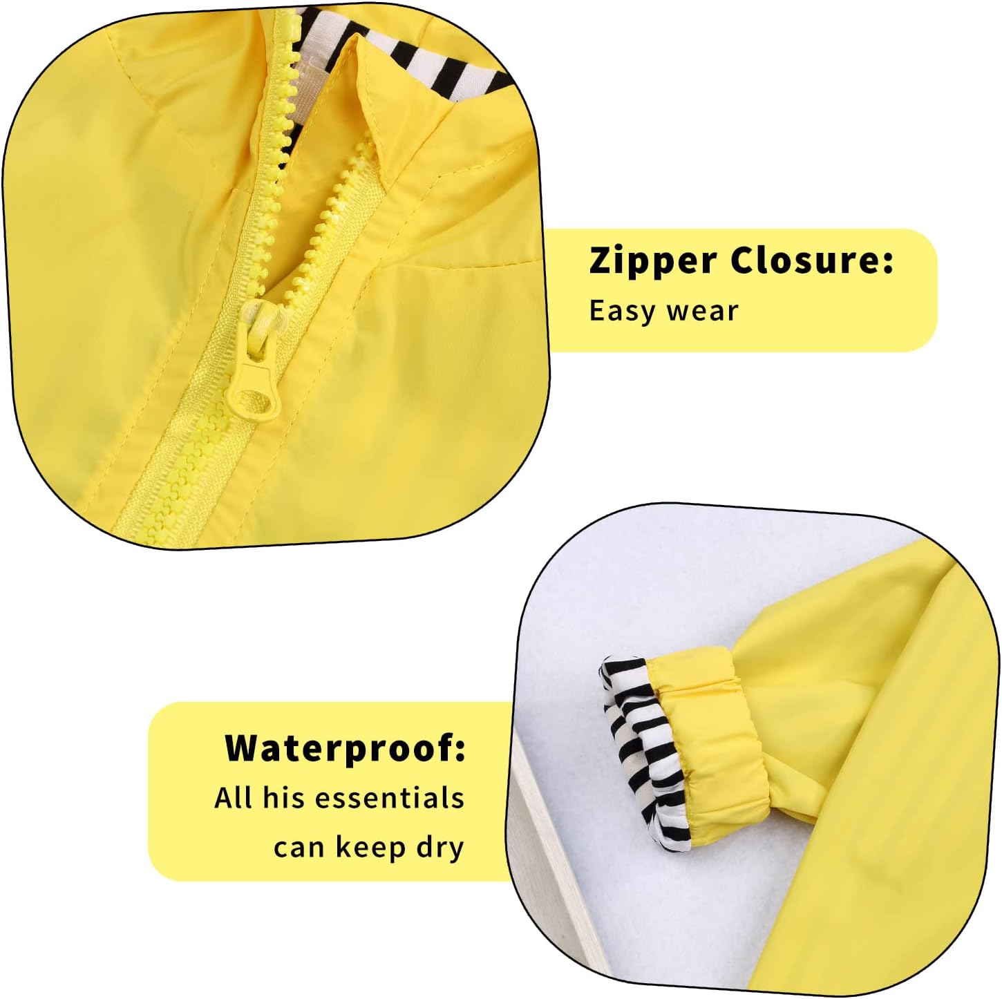 Little Perfect Weather - YOUNGER_TREE Toddler Baby Boy Girl Duck Raincoat Jacket