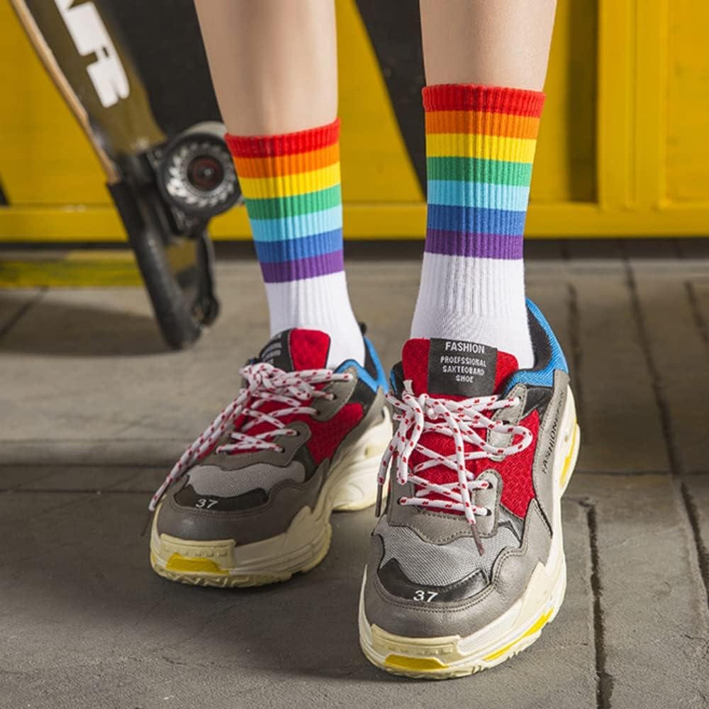 colorfulComfort Ankle Socks Two Stripes