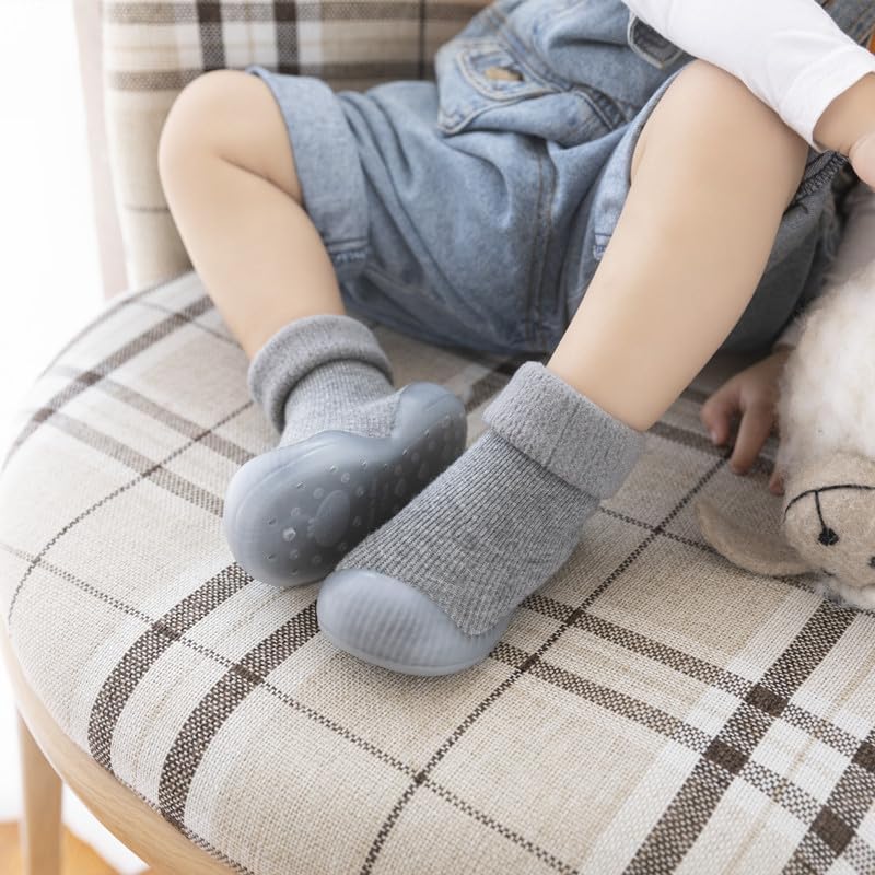 Perfect Warm Baby Sock Shoes for Infants Boys and Girls
