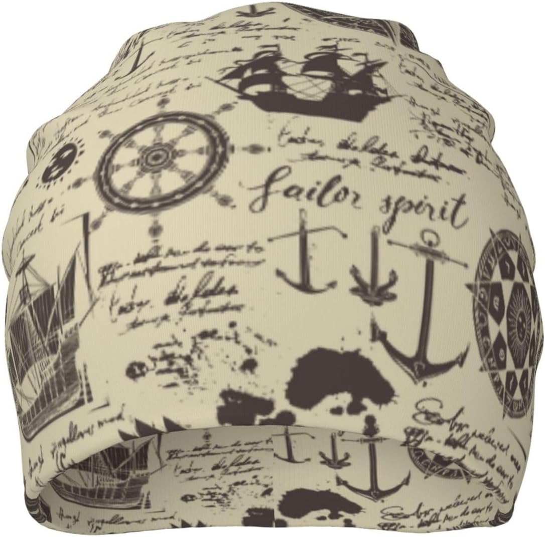 Novelty Skull Cap Beanie Winter Hat for Men Women
