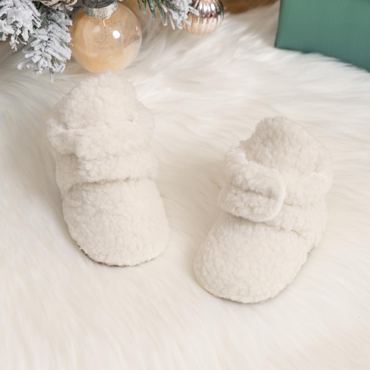 OhsoFy - Soft Non-Slip Cotton Booties for Newborn Infant