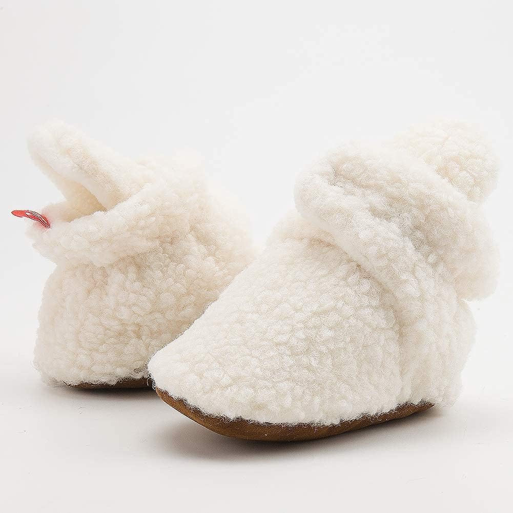 OhsoFy - Soft Non-Slip Cotton Booties for Newborn Infant