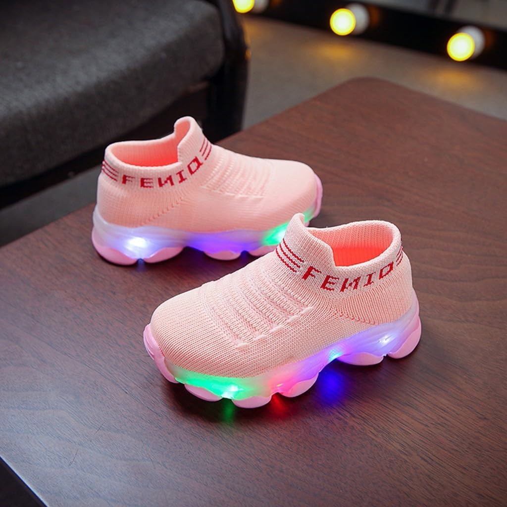 Lightweight Anti-Slip Sport Sneakers for Toddler Girls