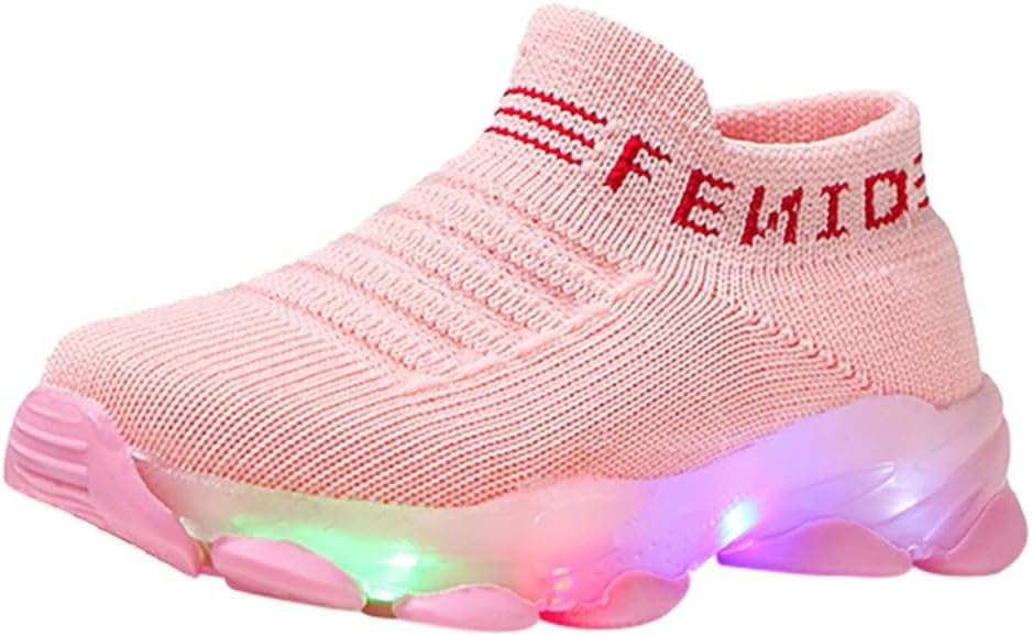 Lightweight Anti-Slip Sport Sneakers for Toddler Girls