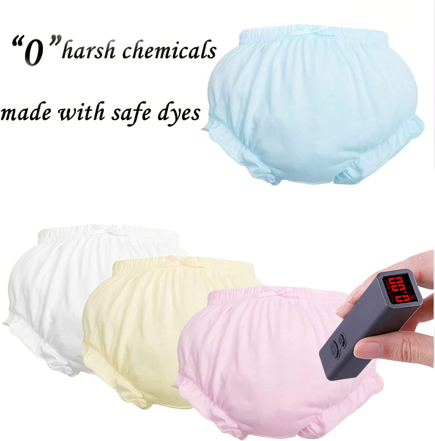 7-Pack Diaper Covers for Toddler Girls