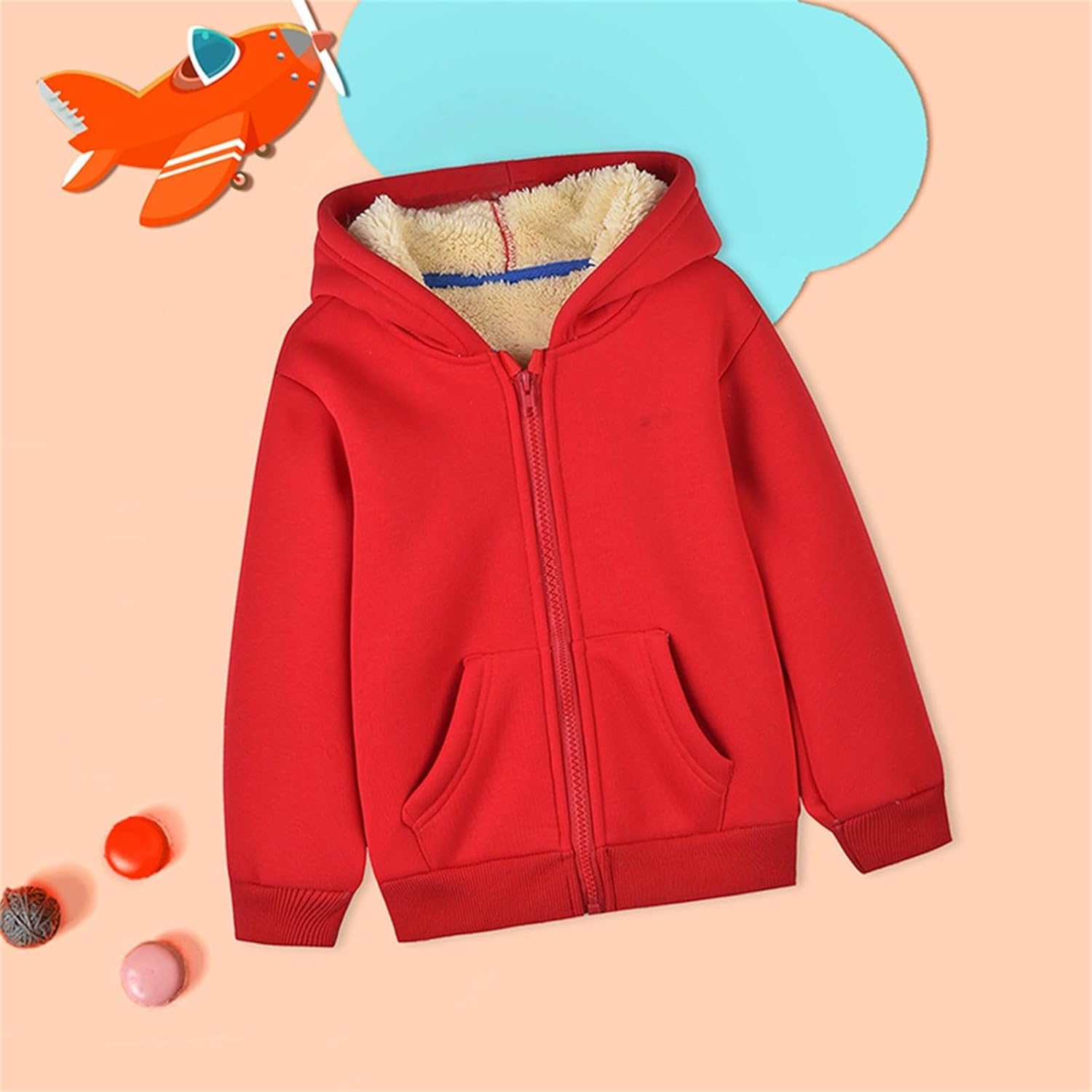 Lamb Wool Jacket for Kids Adults