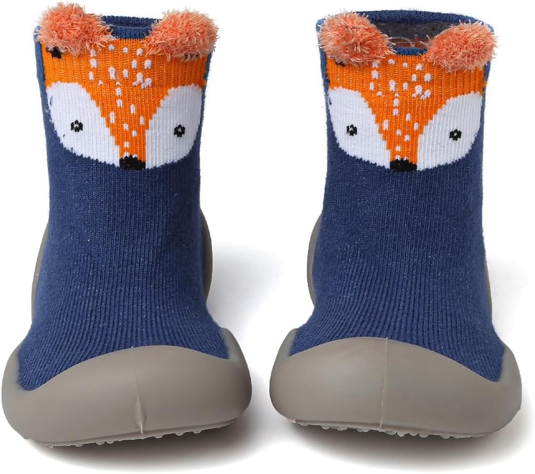 Chaoslook Baby Sock Shoes - Soft Non-Slip Rubber Sole Toddler Slipper