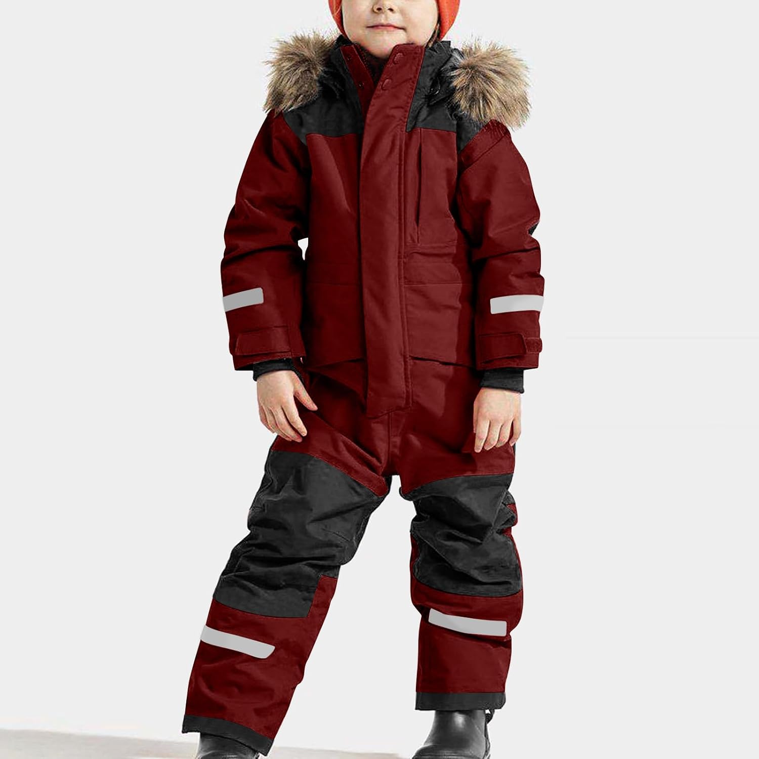 Comfort Style One-Piece Snow Suits for Kids
