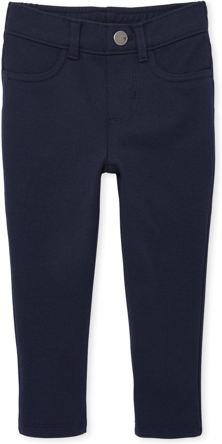 Fun Sberg - The Childrens Place Baby Girls Ponte Knit Pull On Jeggings