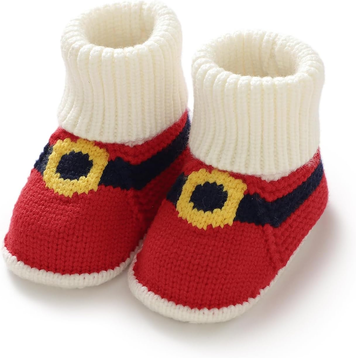 Adorable Christmas Booties for Babies