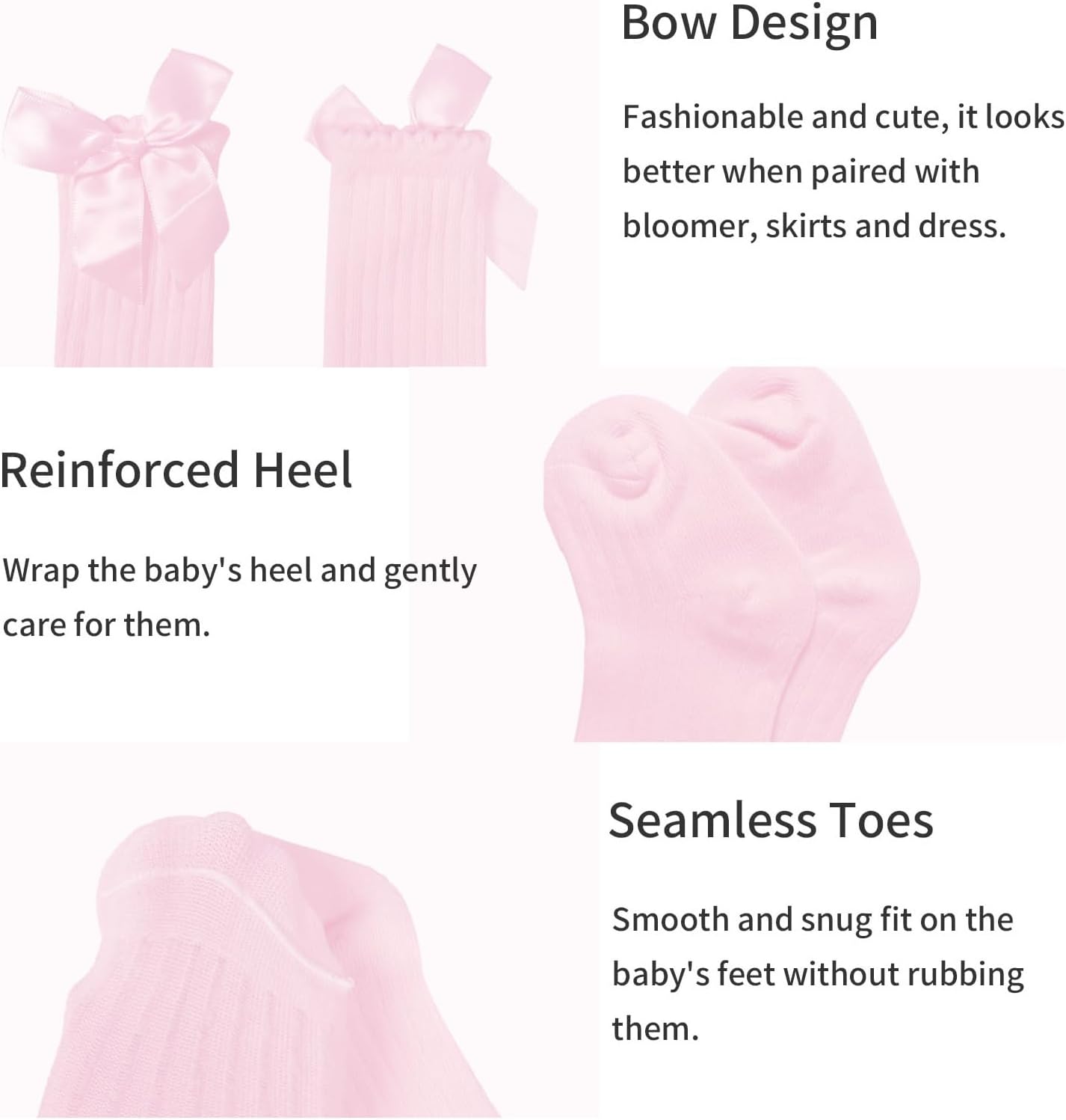 Baby Girl Knee-High Socks Toddler