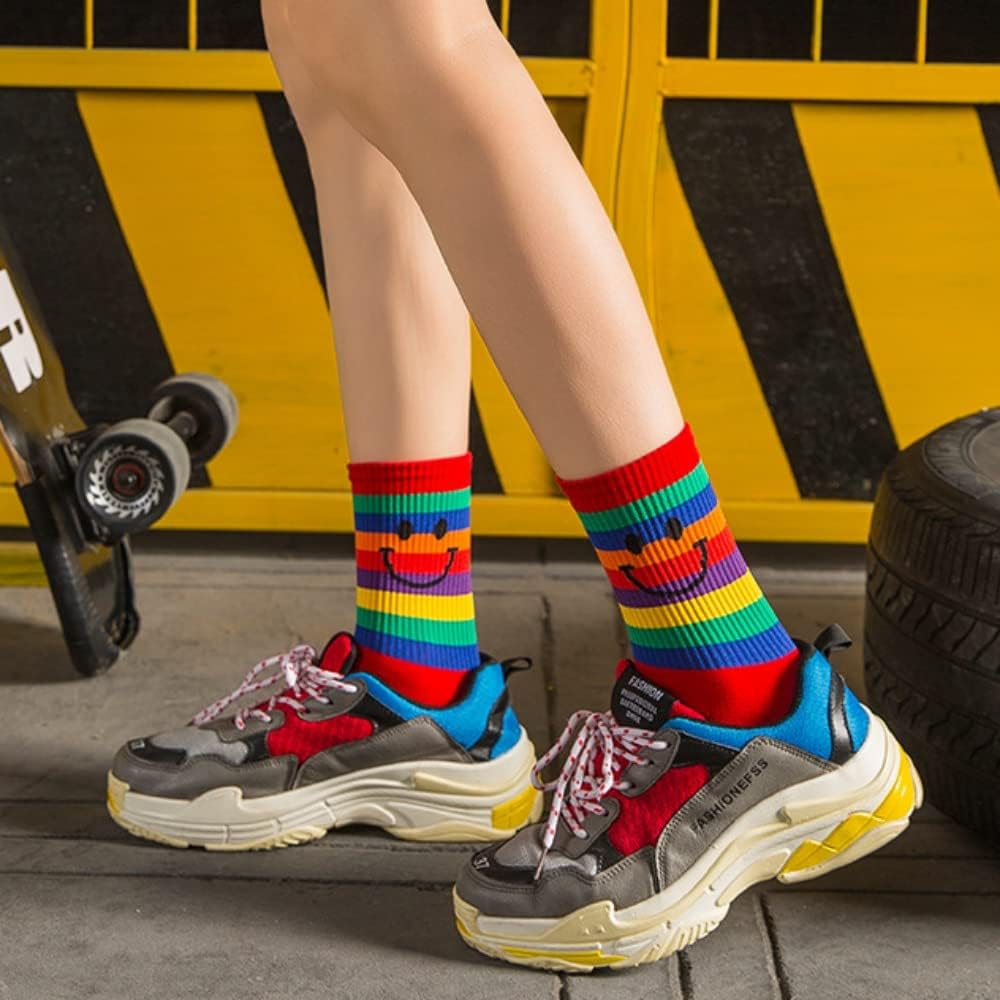 colorfulComfort Ankle Socks Two Stripes