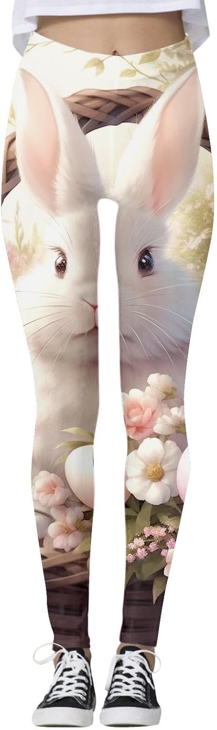 EG H Easter Yoga Pants for Women