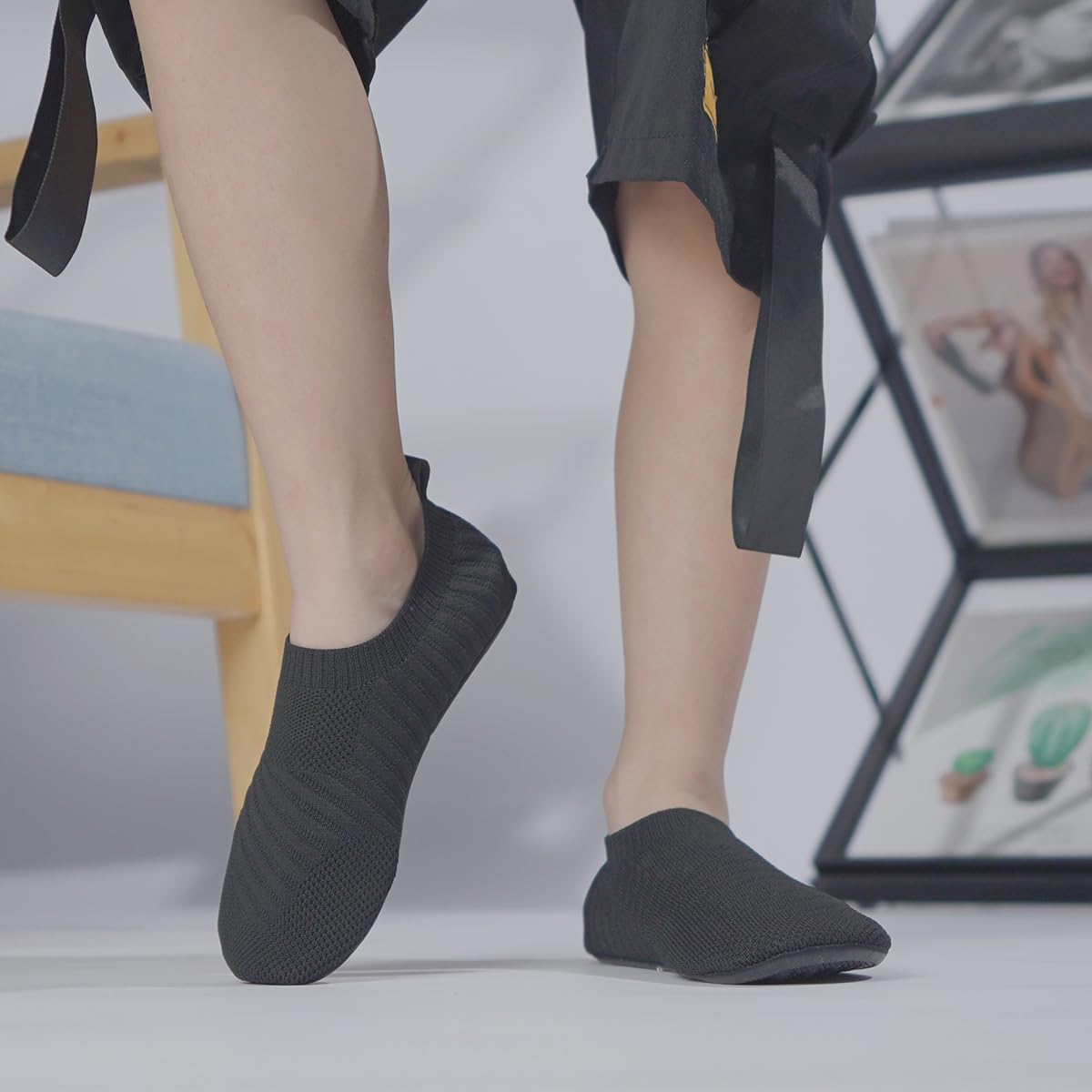 QZKDM Non-Slip Toddler Slippers