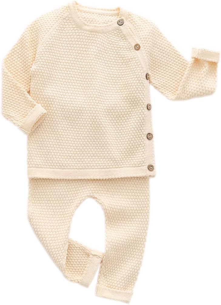 Miccina Toddler Baby Sweater Set