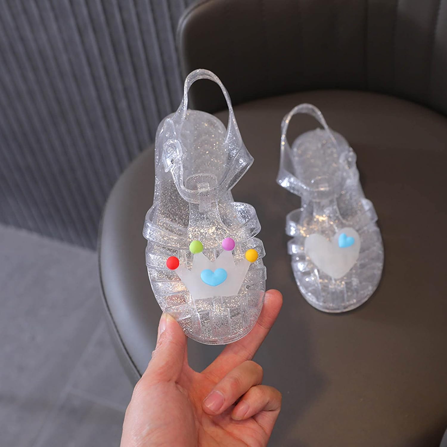 Z-619 White 13 Sandals for Baby Girls Comfortable Stylish