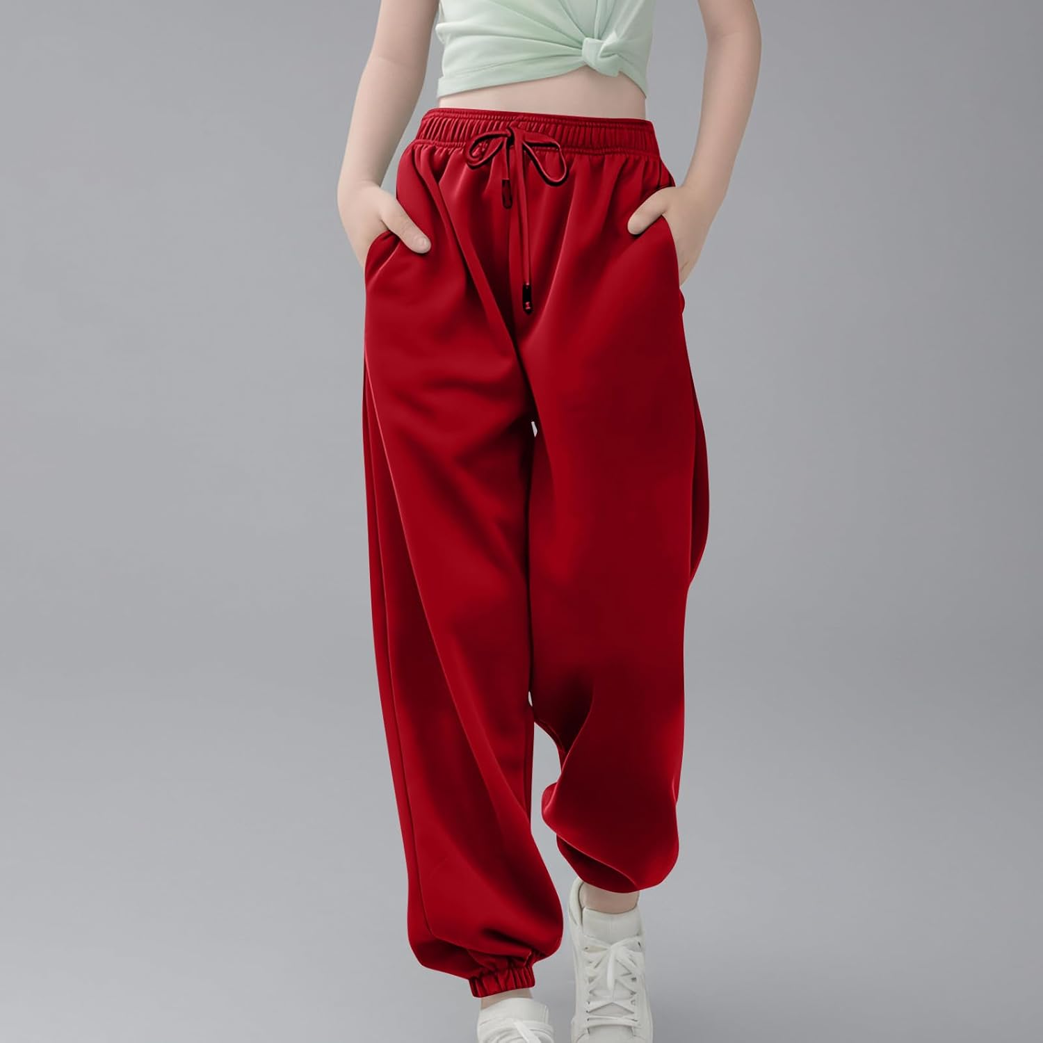 Cute Elastic sweatpants for boys and girls 3-14 years