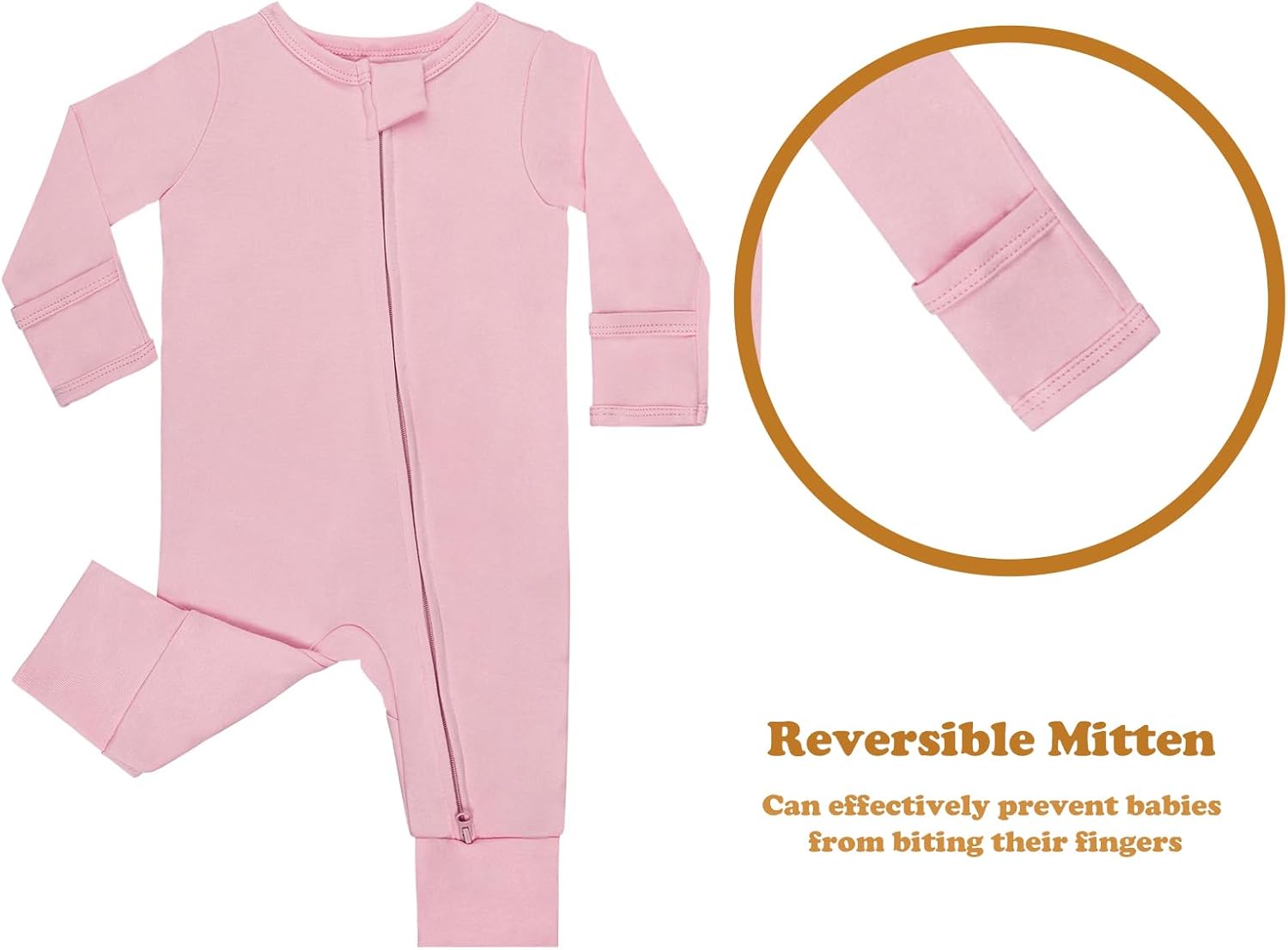 GUISBY Pajama Rompers for Baby