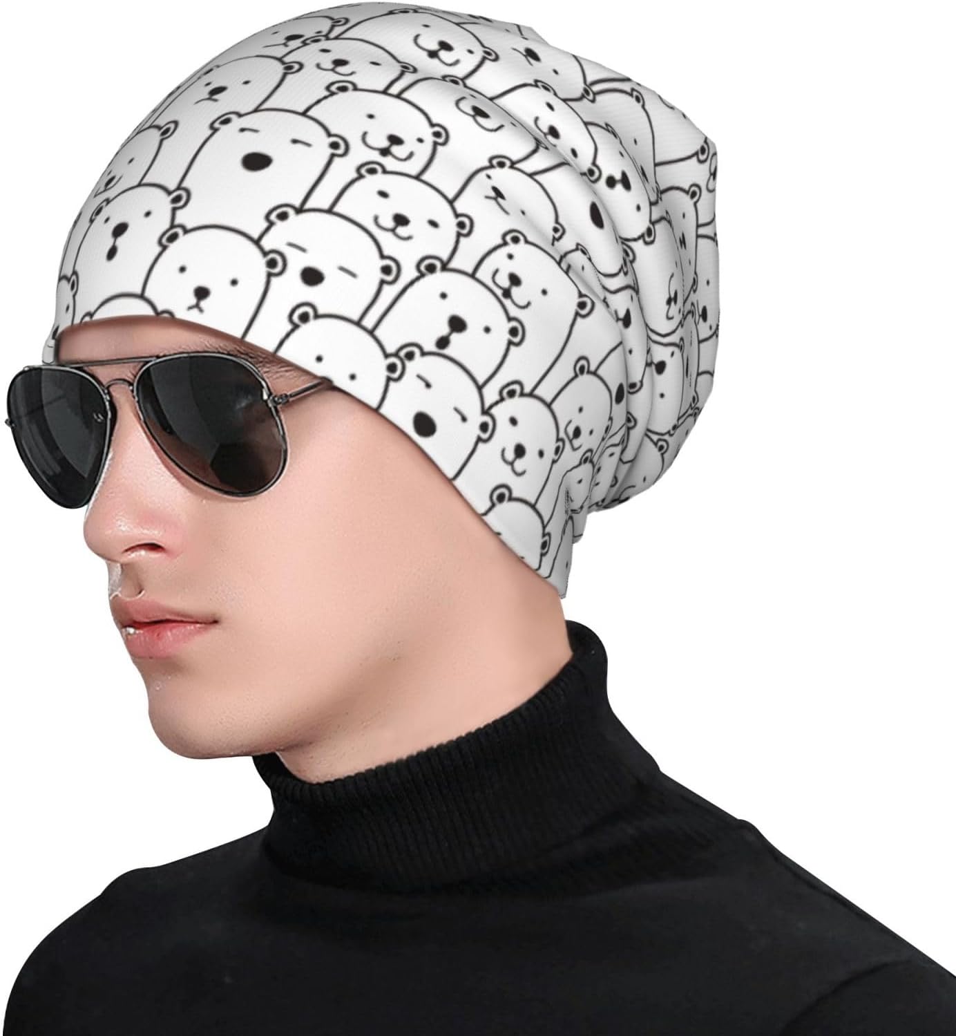 BTTLLKE Novelty Unisex Winter Beanie Hat Skull Cap
