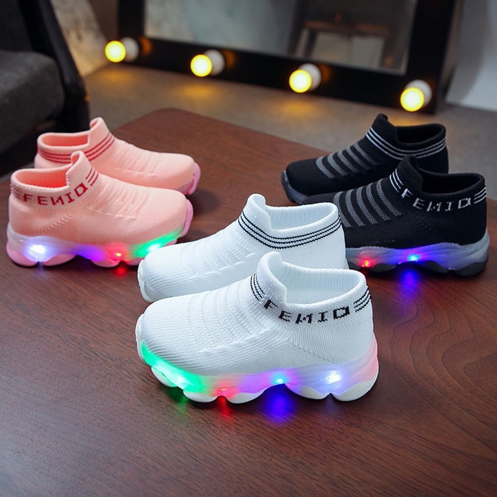 Lightweight Anti-Slip Sport Sneakers for Toddler Girls
