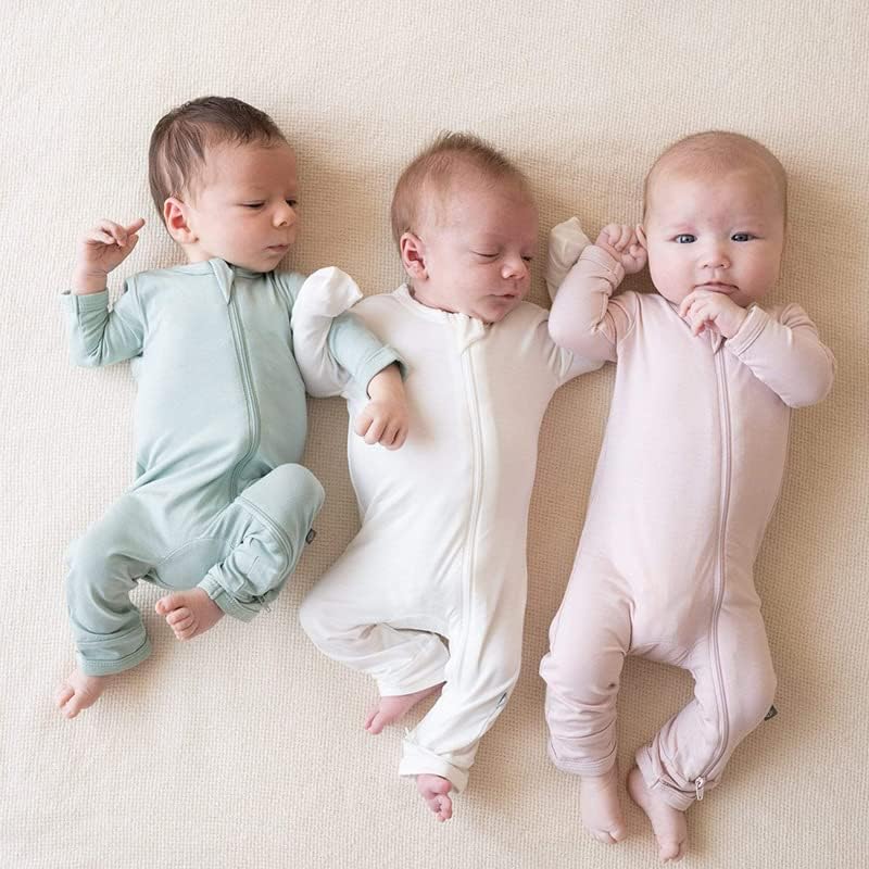 Auro Mesa Baby Unisex Soft Footies Pajama Sleepers 0-24M