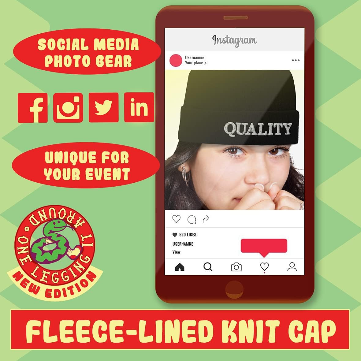 Warm Soft Adult Beanie Cap