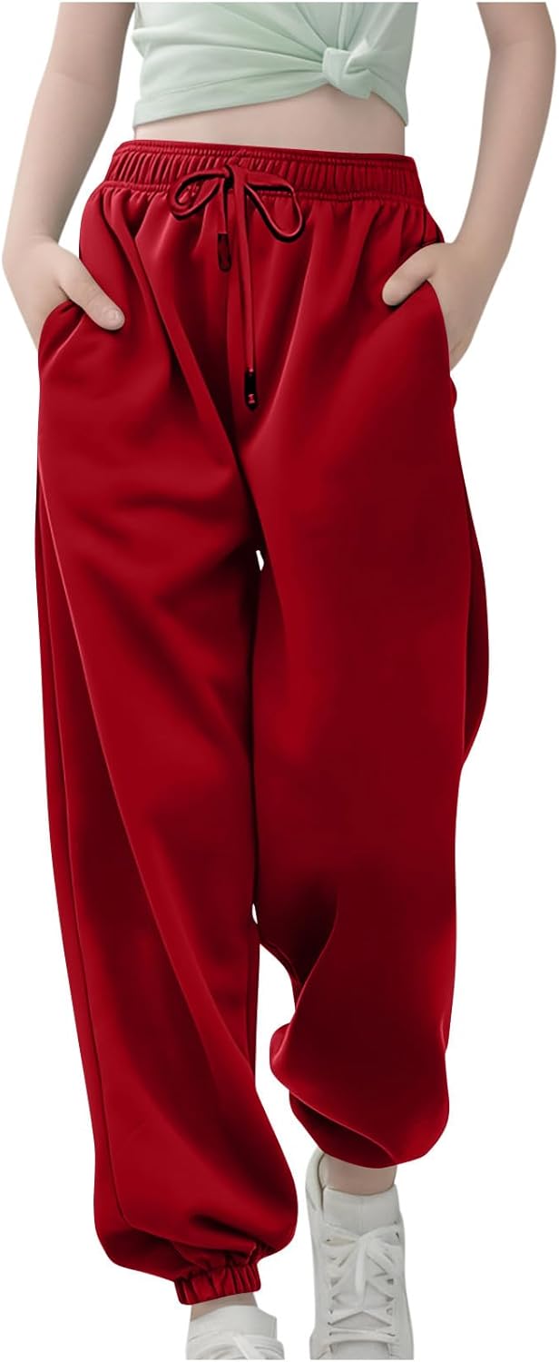 Cute Elastic sweatpants for boys and girls 3-14 years
