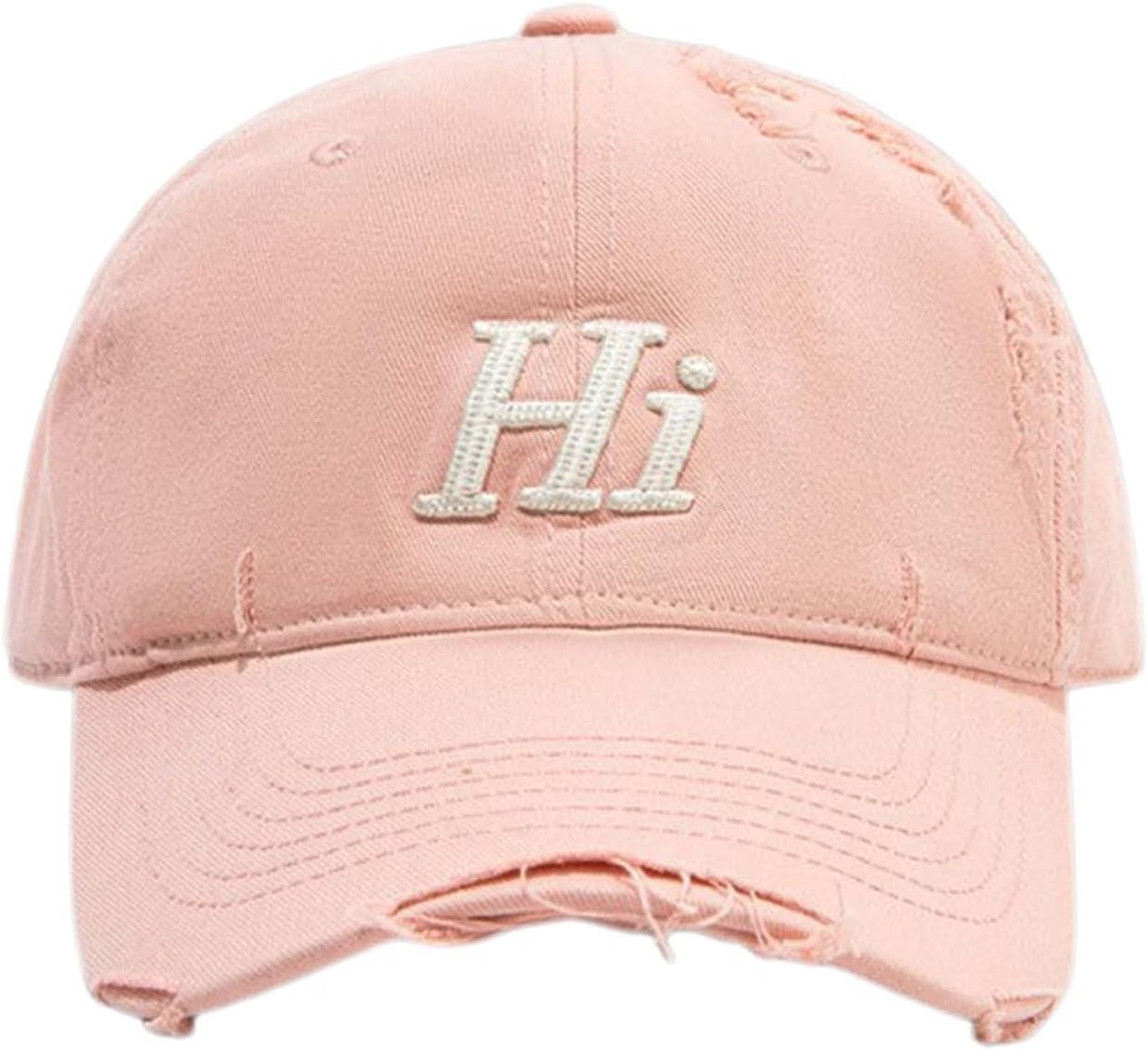 Adjustable Deep Bill Baseball Hat for Women