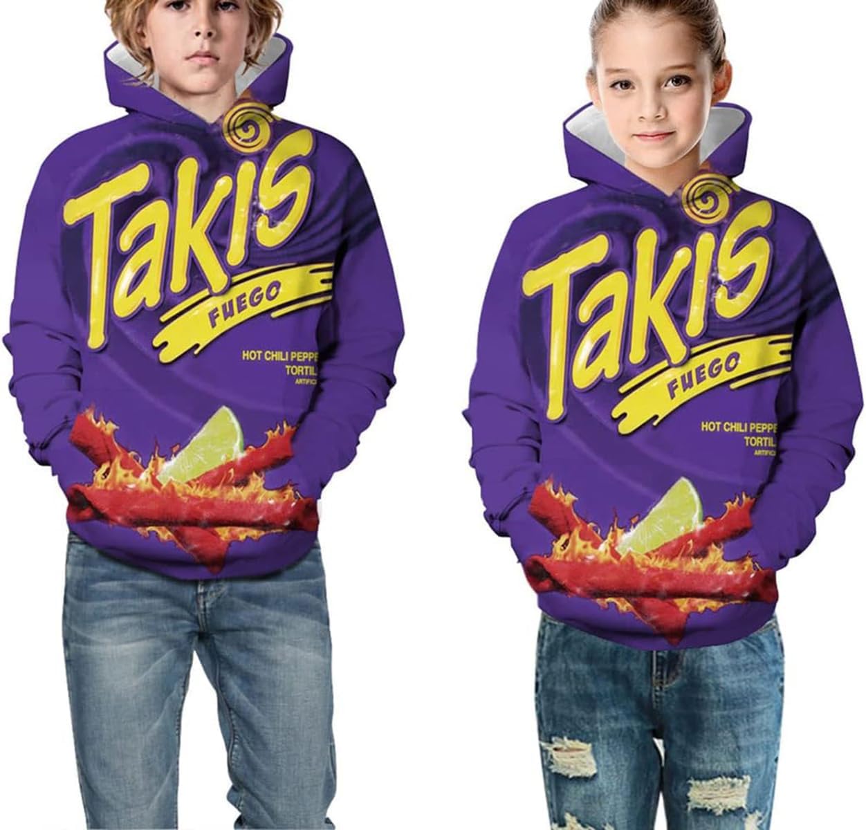 Basoteeuo 3D Galaxy Pullover Hoodie for Kids - Boys Girls Cute Kids Sweatshirt