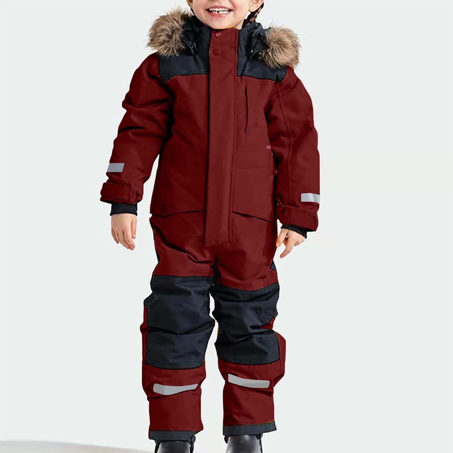 Comfort Style One-Piece Snow Suits for Kids