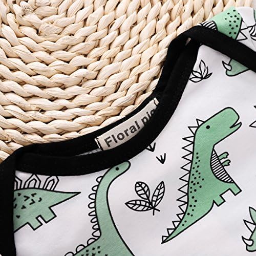COLOOM Baby Dinosaur Pajamas Newborn Sleepers Perfect