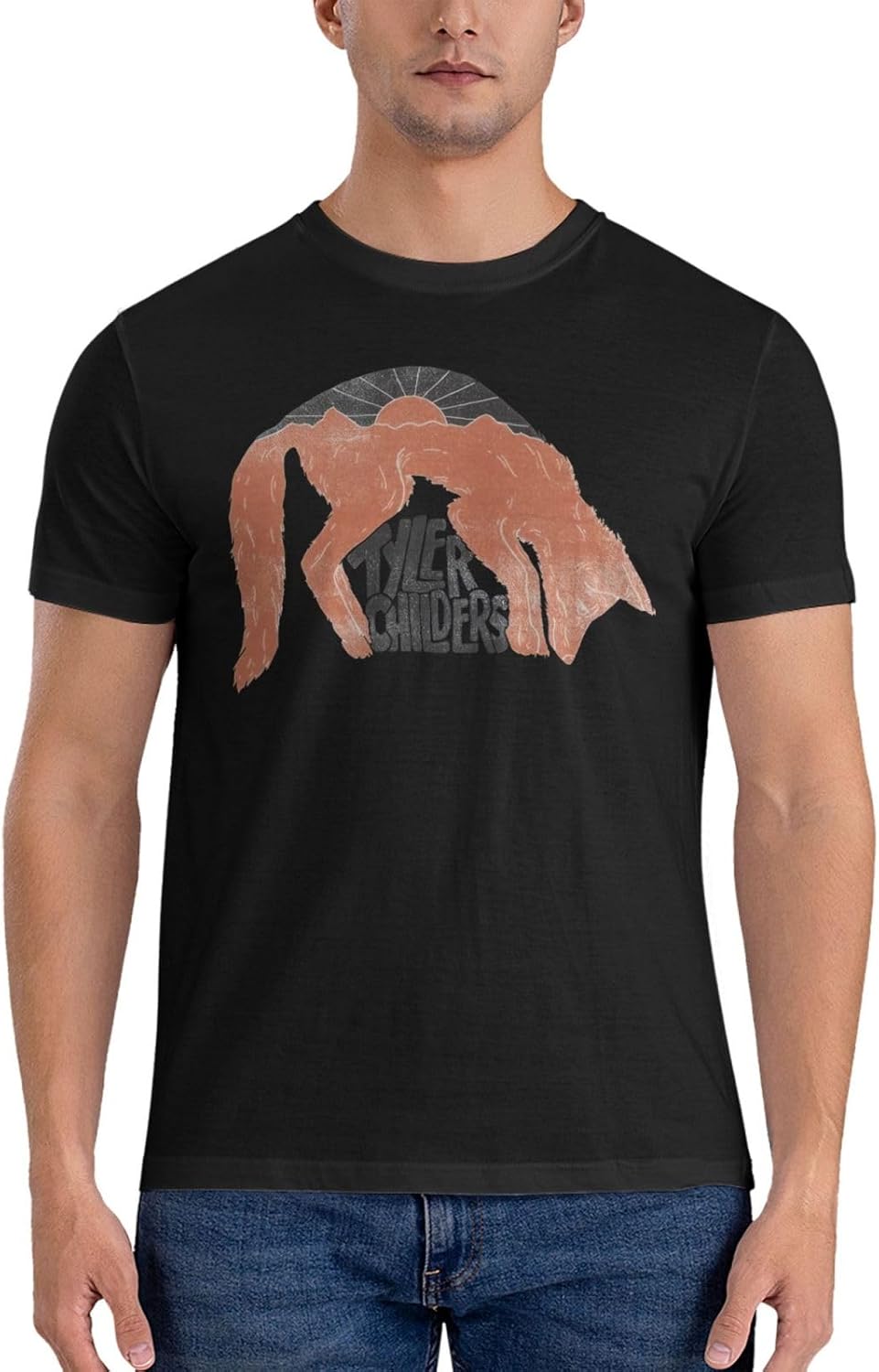 Mens Extendable Fit Cotton T-Shirt